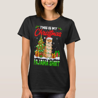This Is My Christmas Pajama Shiba Inu Dog T-Shirt