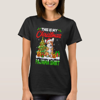 This Is My Christmas Pajama Shirt Corgi Dog Lover