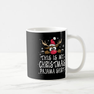 This Is My Christmas Pajama Shirt Funny Christmas Coffee Mug