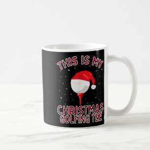 This Is My Christmas Pajama Shirt Funny Golf Tee G Coffee Mug