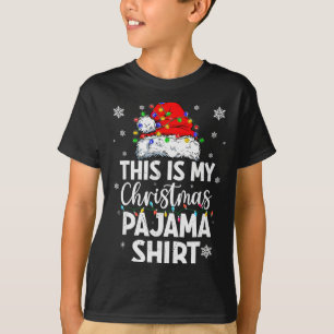 This Is My Christmas Pajama Shirt Funny Xmas Pjs M
