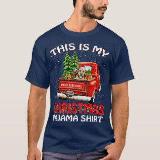 This Is My Christmas Pajama Shirt Golden Retriever