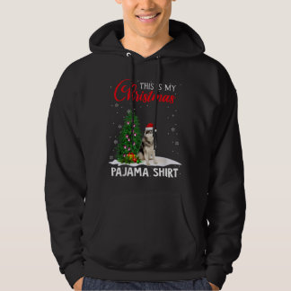 This Is My Christmas Pajama Siberian Husky Xmas Do Hoodie