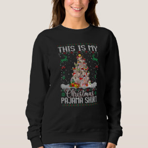 This Is My Christmas Pajama   Sphynx Cat Sweatshirt