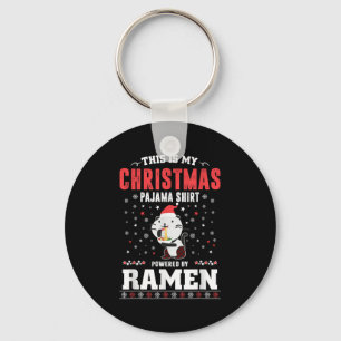 This Is My Christmas Pajama Tee Wered By Ramen San Key Ring