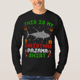 This Is My Christmas Pajama Ugly Bluefin Tuna Fish T-Shirt