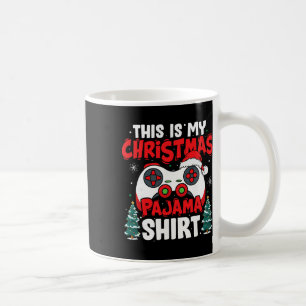 This Is My Christmas Pajama Video Game Gamer Boys Coffee Mug
