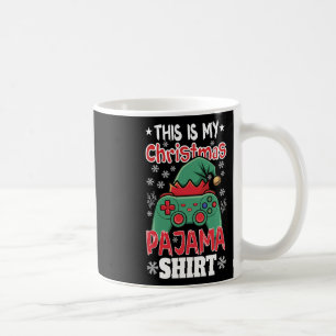 This Is My Christmas Pajama Video Game Gamer Boys Coffee Mug