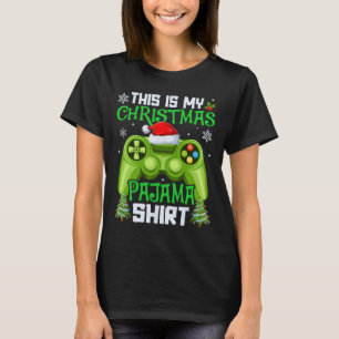 This Is My Christmas Pajama Video Game Gamer Men B T-Shirt