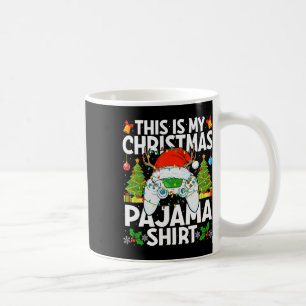 This Is My Christmas Pajama Video Gamer Christmas Coffee Mug
