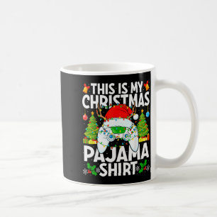 This Is My Christmas Pajama Video Gamer Christmas  Coffee Mug
