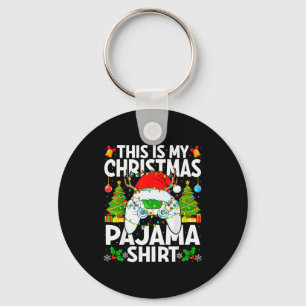 This Is My Christmas Pajama Video Gamer Christmas Key Ring