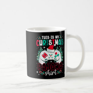 This Is My Christmas Pajama Video Gamer Xmas Tree  Coffee Mug
