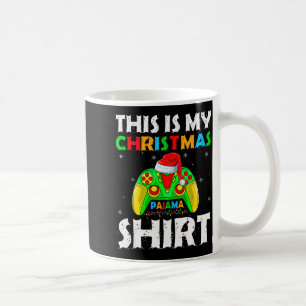 This Is My Christmas Pajamas Funny Video Game Game Coffee Mug