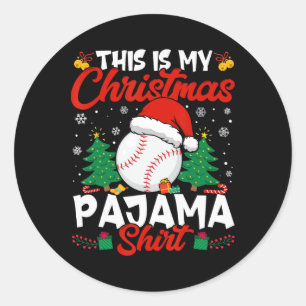 This Is My Christmas Sell Lover Men Women Boy Girl Classic Round Sticker