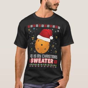 This Is My Christmas Sweater Pickleball Santa Elf