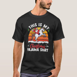 This Is My Christmas Unicorn Rainbow Unicorn Lover T-Shirt