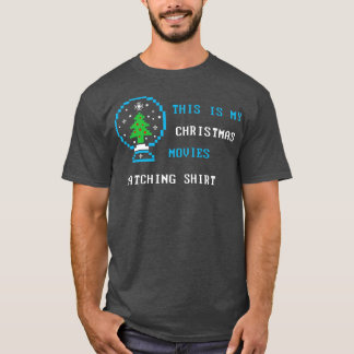 This Is My Christmas Watching Funny Christmas Xmas T-Shirt