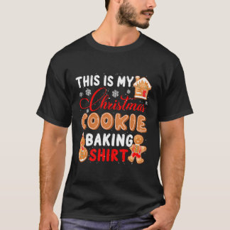 This Is My Cookie Baking Mum Family Team T-Shirt