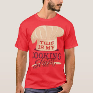 This Is My Cooking Funny Hobby Cook Chef Cooking C T-Shirt