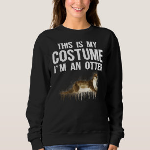 This Is My Costume I M An Otter Tee Cute Hallowee