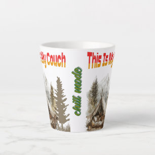This Is My Couch Mug Funny Lazy Morning Coffee Cup