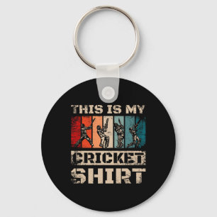 This Is My Cricket Key Ring