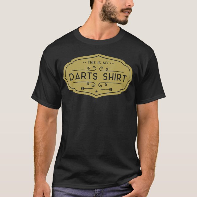 This Is My Darts Funny Saying Dart Player T-Shirt (Front)