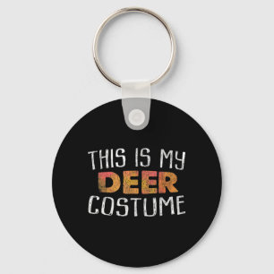 This Is My Deer Costume Key Ring