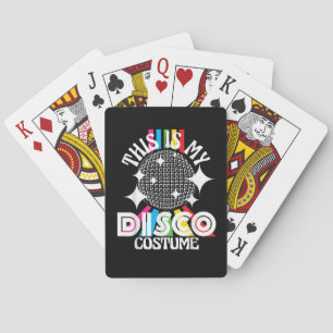 This is My Disco Costume - 1970s Funky Party  Playing Cards