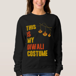 This is my Diwali Custom Shubh Deepalawi Colorful Sweatshirt