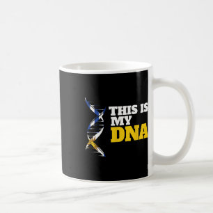 This Is My Dna Proud Ukrainian Patriotic Ukraine F Coffee Mug