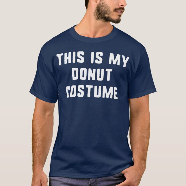 This Is My Donut Halloween Easy - unique 2 T-Shirt (Front)