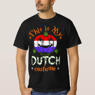This Is My Dutch Costume Halloween T-Shirt