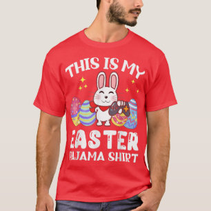 This Is My Easter Pajama Funny Video Gamer T-Shirt