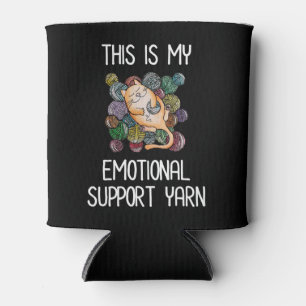 This Is My Emotional Support Yarn Can Cooler