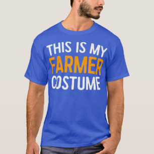 This Is My Farmer Costume Halloween Gift T-Shirt