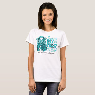 This is My Fight Ovarian Cancer Warrior T-Shirt
