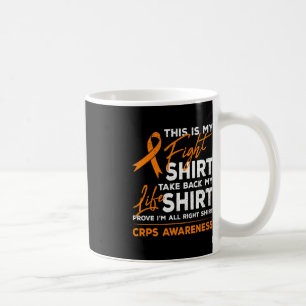 This Is My Fight RSD CRPS Awareness Orange Ribbon Coffee Mug