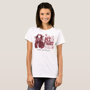 This is My Fight Sickle Cell Warrior Boxing Gloves T-Shirt