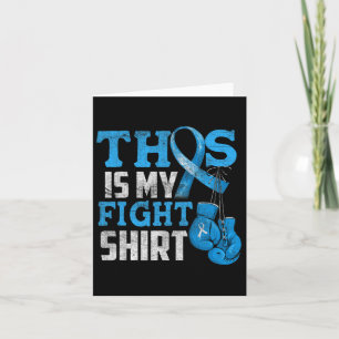 This Is My Fight Type 1 Diabetes Awareness Support Card