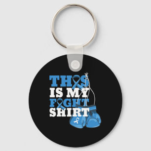 This Is My Fight Type 1 Diabetes Support Strong Key Ring