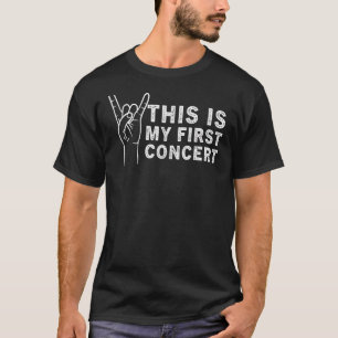 This Is My First Concert Music Event T-Shirt