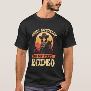 This Is My First Rodeo, Country Rodeo Girl Toddler T-Shirt