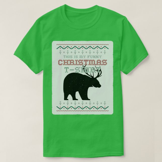 This Is My Funny Christmas TShirt 1 (Design Front)