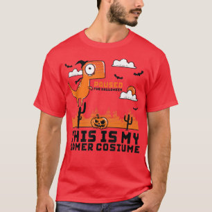 This Is My Gamer Costume Funny Video Gaming Geek H T-Shirt