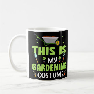 This Is My Gardening Costume Garden Gangster Plant Coffee Mug