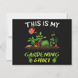 This is My Gardening Shirt Funny Gardener Gifts Pl Save The Date