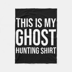 This Is My Ghost Hunting - Ghost Hunter Fleece Blanket