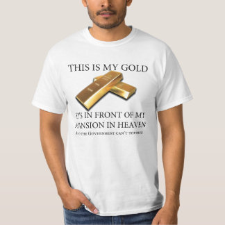 This is my gold T-Shirt
